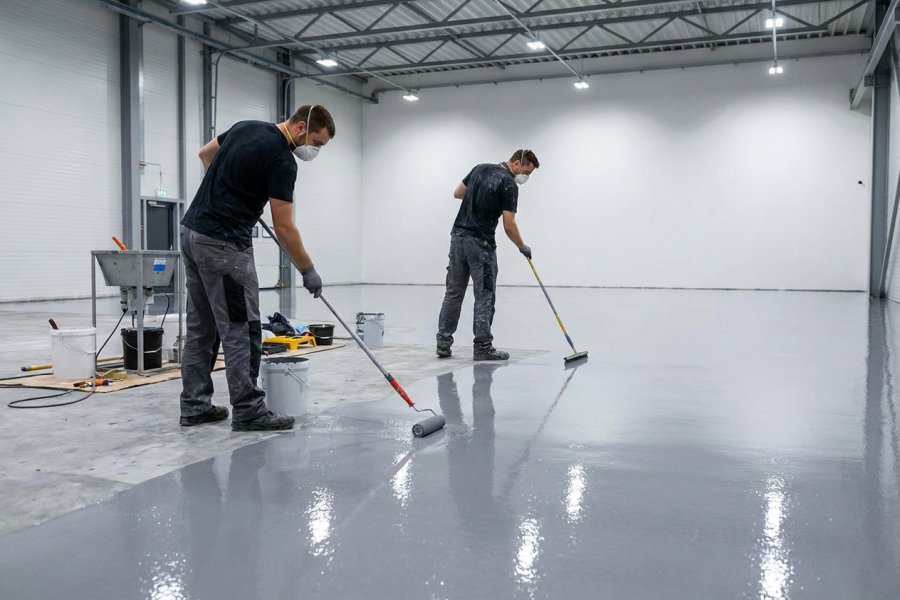 Epoxy Flooring Services by Northeast Elite Contractors Inc.